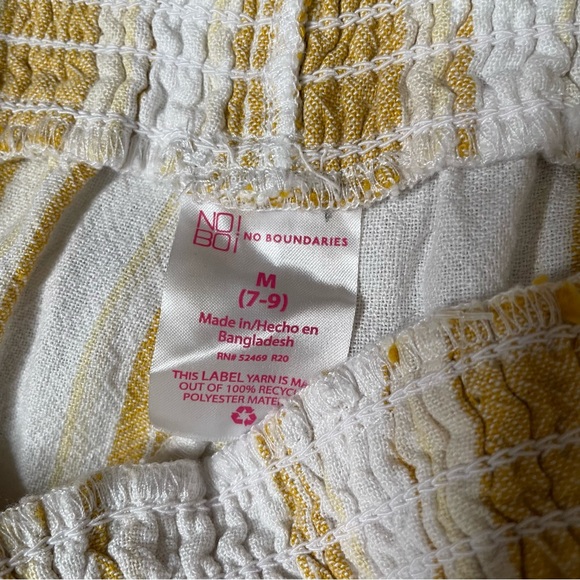 NOBO side slit super high rise striped pants - Picture 5 of 7